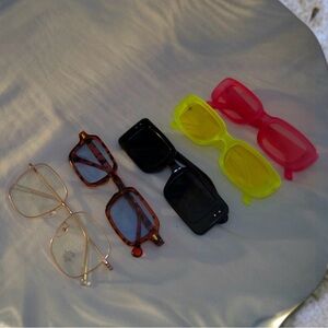 Vintage & Retro Sunglasses Bundle – 5 Pairs